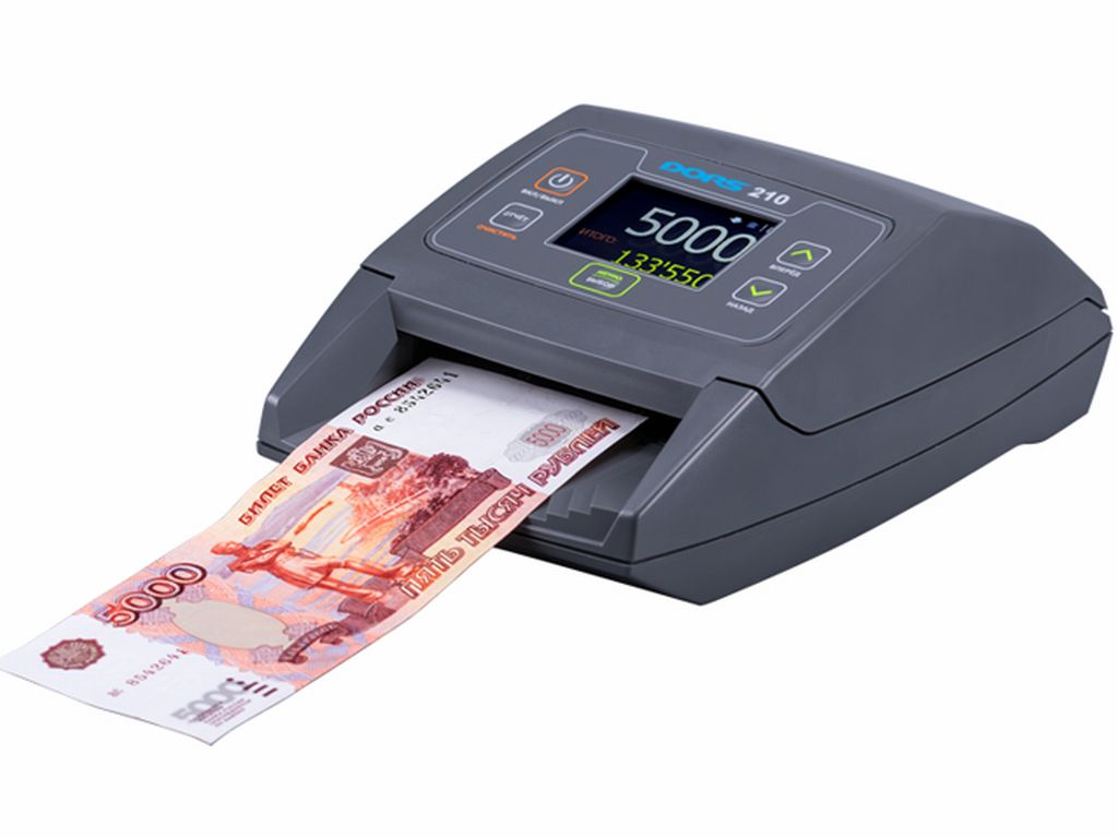 Детектор банкнот  DORS 210 автоматический
